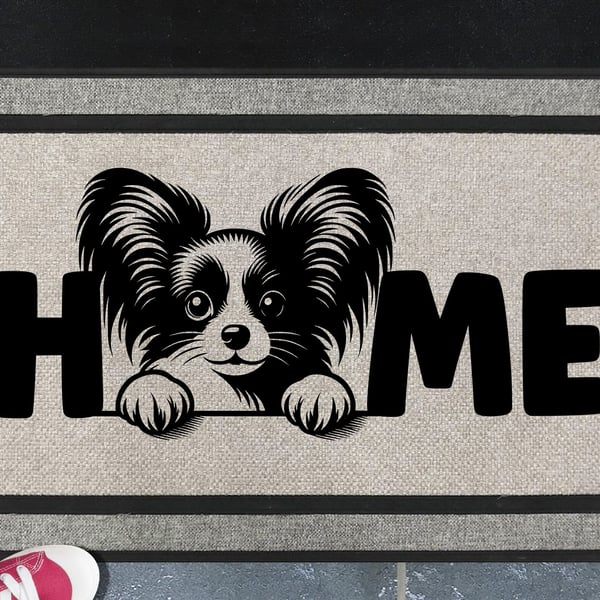 Papillon Home Door Mat No.1 - All Weather Doormat - 45x70cm 