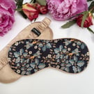 100% Mulberry Silk Ultra Soft Eye Mask - The Leaves
