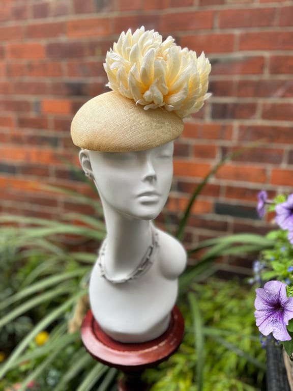 Beautiful Handmade hat, Hat for the Races, Hats for Ascot, Special Occasion Hats
