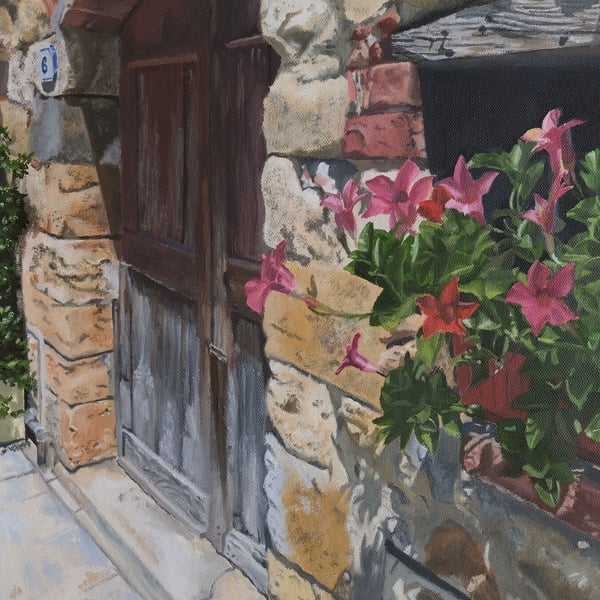 A Tuscan Door Giclée Print