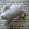 White Rabbit Brooch