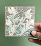  Original Floral Art - Willow Mosaic Wall Plaque in Anthracite  - Image 1