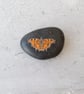 Butterfly Art Hand Painted Stone 'Comma Butterfly' - Image 5