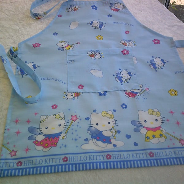 Childs Apron with Hello Kitty