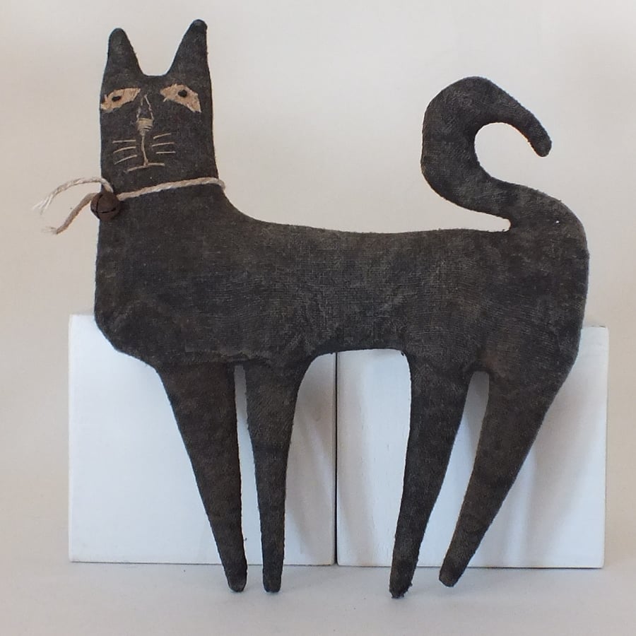 Very Primitive Black Cat