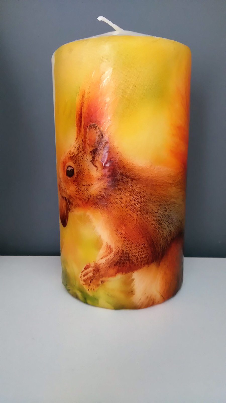 squirrel candle