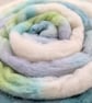 Hand Dyed Targhee Top 99g Spinning Fibre - Calm - Image 8