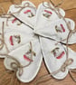 Handmade linen Toadstool lavender bag  - Image 5