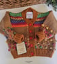  Bobble Design Hand Knitted Baby Boy's Cardigan 6-12 mth size - Image 7