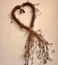 Heart Shaped Twig Wreath 30cm