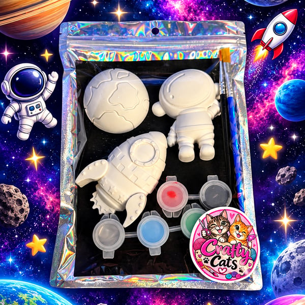 Paint your own space kit