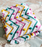 Bright crochet ripple blanket, boy or girl - Image 4