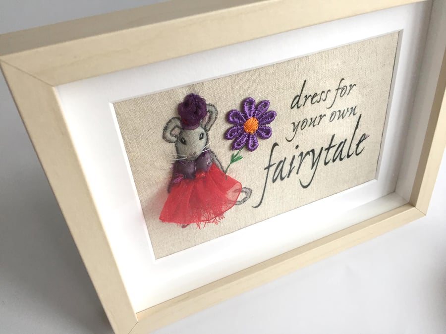 gift, gift for friend, mouse, mouse gift, fairytale picture