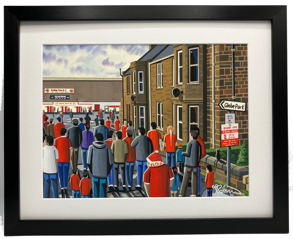 Brechin. Framed & Unframed Fine Art Print, City Football Club FC, Stadium Gift