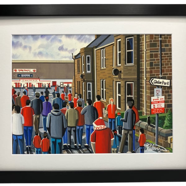Brechin. Framed & Unframed Fine Art Print, City Football Club FC, Stadium Gift