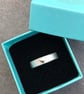 Gold heart ring, heart band, silver and gold ring, love, valentines ring,  - Image 8