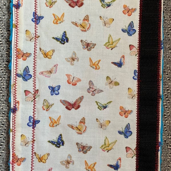 Butterfly Reversible Seat Belt Cover