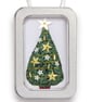 Christmas decoration, 3D tree in a little tin,  - Image 3