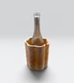 Sunrise Orange Yellow & Red Marbled Wine Cooler Handmade 750ml Bottle Cooler - Image 8