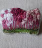 embroidered felted brooch - Image 2