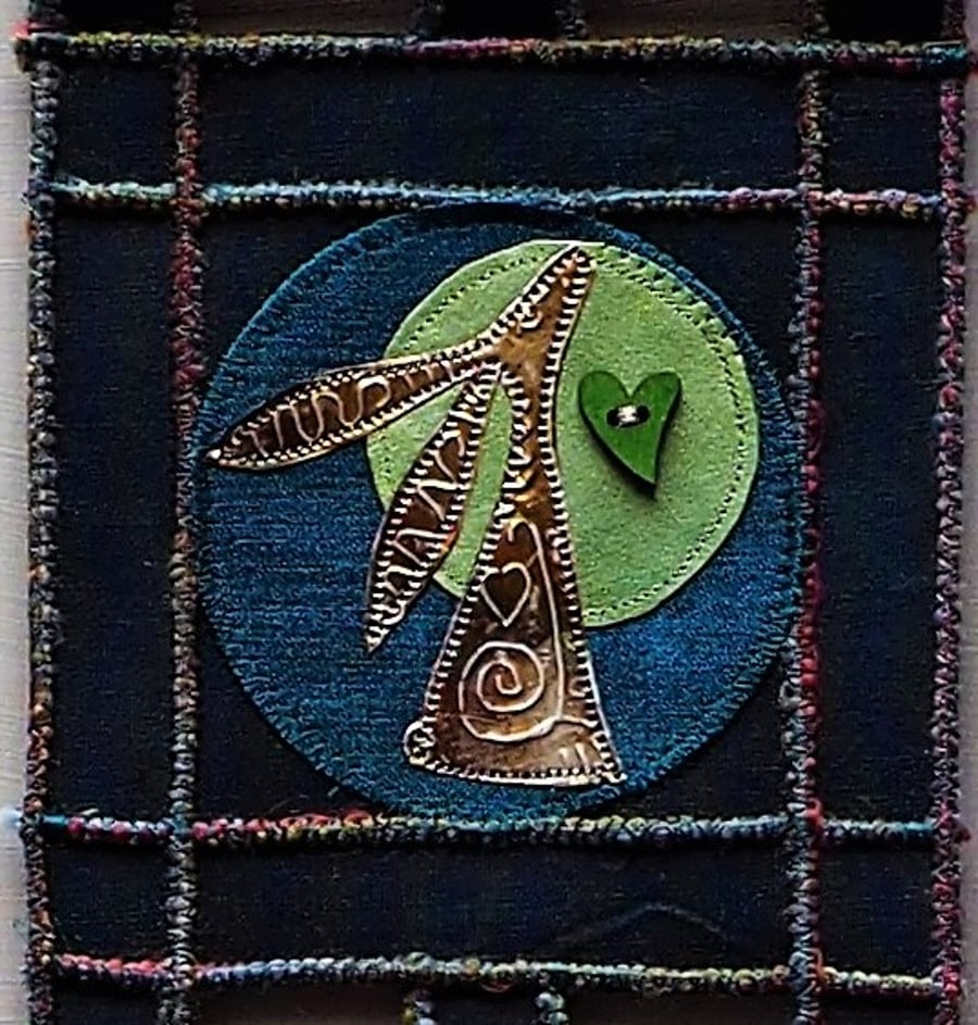 HHM192 - Triple Moon Gazer Hare - 15cm x 54cm 