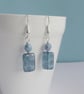 Cute Polka Dot Rectangular Drop Earrings in a Choice of Colours - Image 7