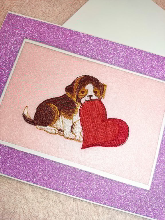Puppy Love 2 - Valentine's Day Card