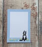 Border Collie Mini Writing Paper Set - Image 2