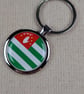 Abkhazia Flag Keyring - Abkhazia Flag Keychain
