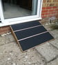 16cm High x 80cm W. x 60cms Ramp. Full Door Width - Non-Slip. - Image 2