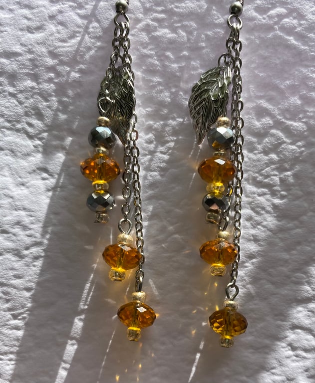 Téa - Leaf Earrings 