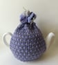 Tea cosy Tea cosie - midnight sky tweed - Image 5