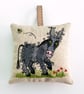 Raggy Donkey Linen Lavender Bag  - Image 2