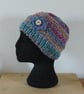Knitted Beanie Hat - Image 1