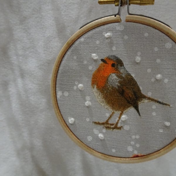 Robin Hanging Christmas Decoration