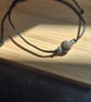 Delicate Dragons blood gemstone adjustable bracelet