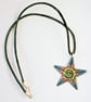 Brightly Coloured Starfish Pendant in Enamels - Image 4