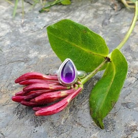 Amethyst Ring Size M