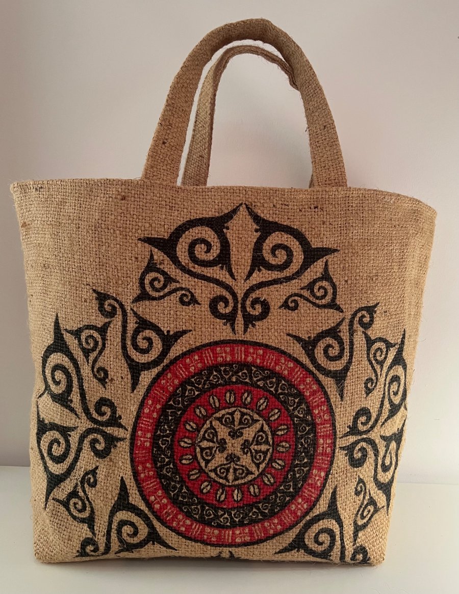 Coffee Sack Tote - Folksy