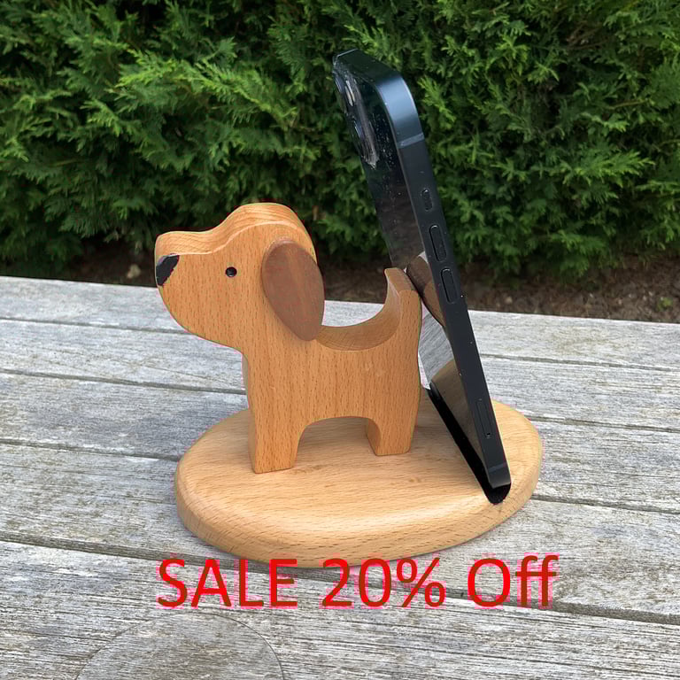 Standing Dog Phone Stand (WPS1)