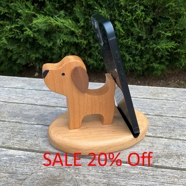 Standing Dog Phone Stand (WPS1)