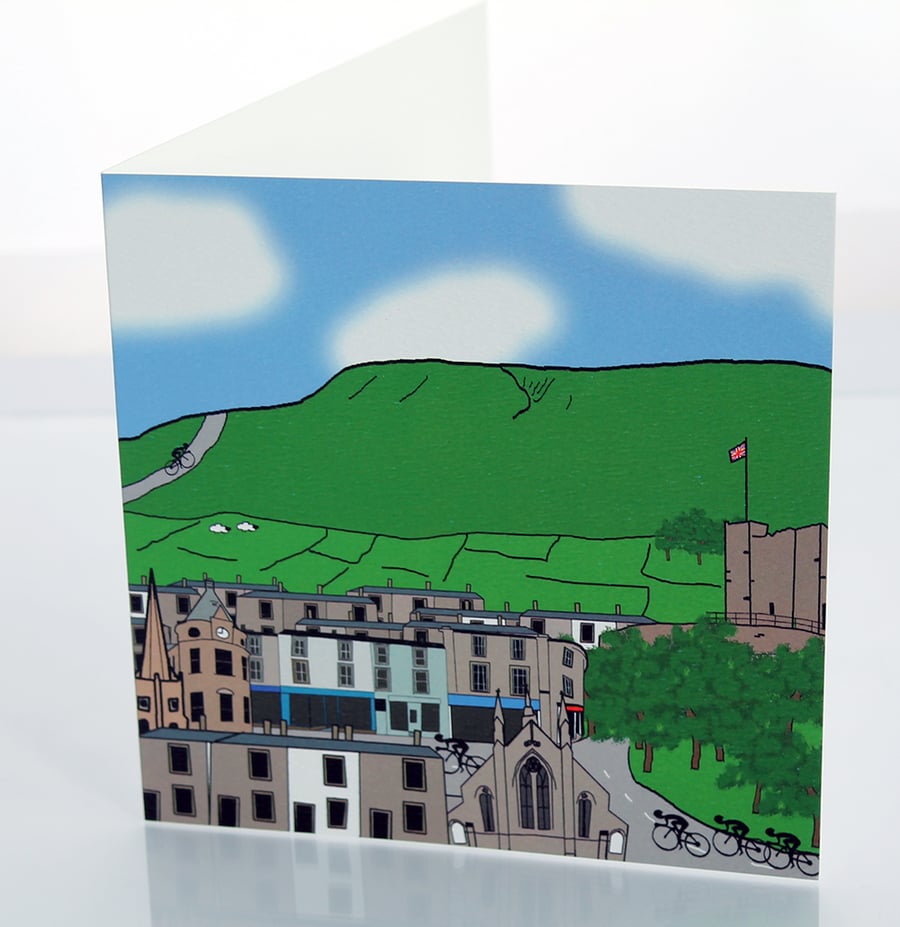 Clitheroe greeting card