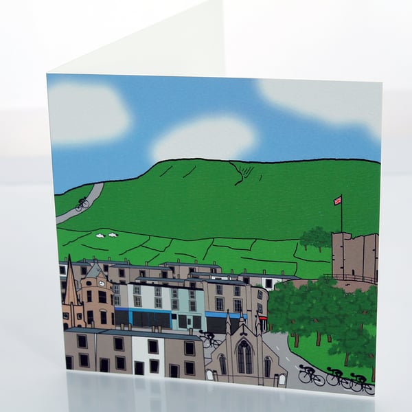 Clitheroe greeting card