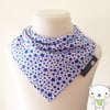 BellaOski Quality BANDANA DRIBBLE BIB STARLETTES AZURE Michael Miller BABY GIFT 