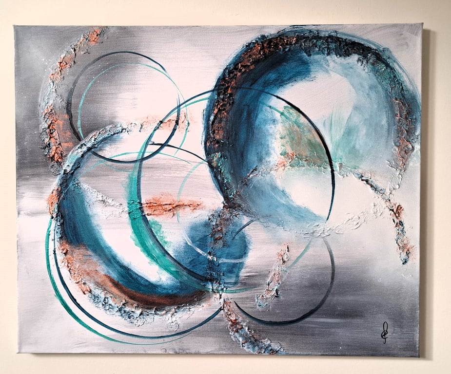 Original Acrylic Painting - Abstract Art – Mixed Media - Home Decor