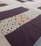 Girls Pink patchwork blanket - Image 3