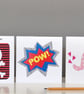 POW! Comic style blank card - Image 5