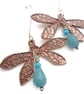 Dragonfly earrings - Image 1