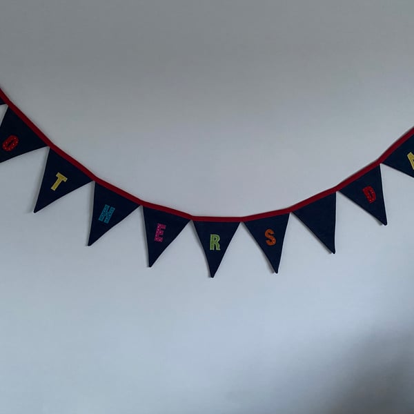  Personalised Bunting MOTHERS DAY (014)