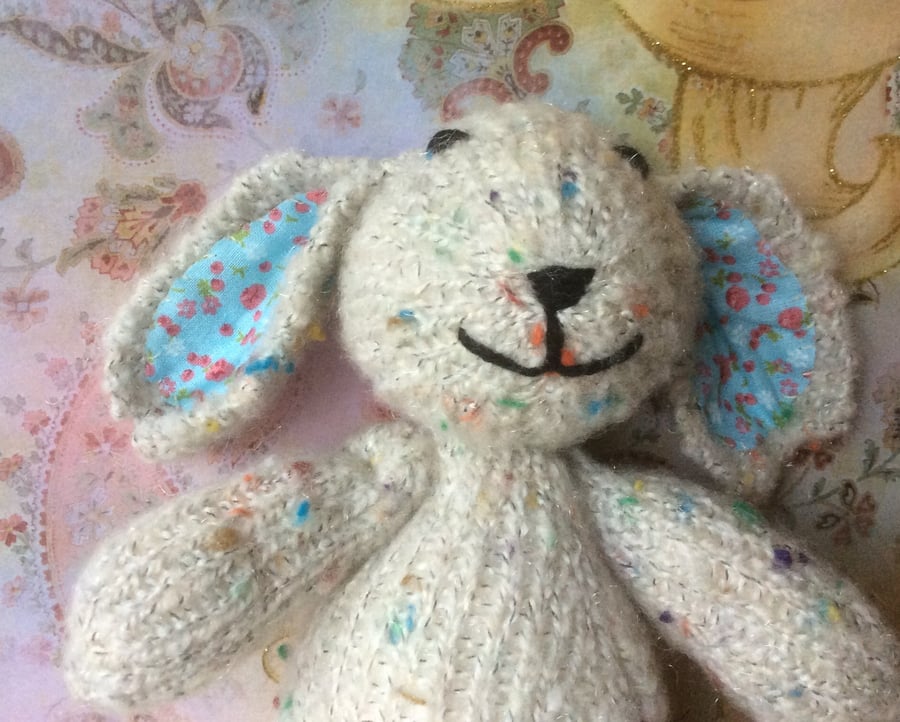 Hand knitted Bunny Rabbit Easter